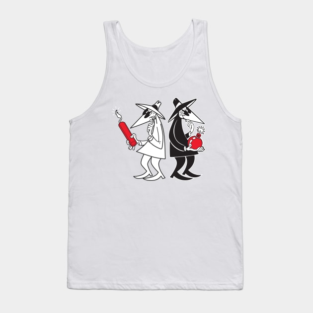 Spy vs. Spy Tank Top by MindsparkCreative